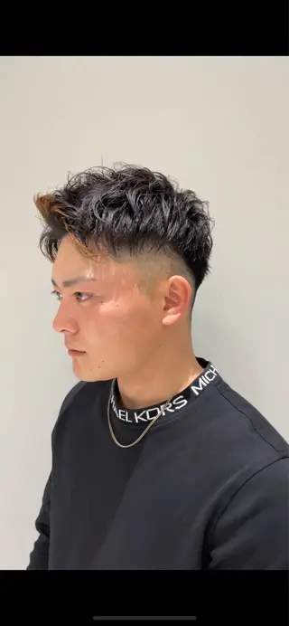 メンズ 栁澤 風花/メンズパーマのヘアスタイル