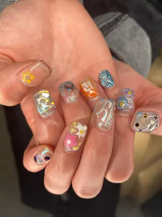 ネイル AO所属・RISAKO 艶髪モテヘア🎀府中のヘアスタイル