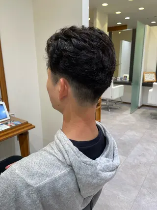 ショート パーマ メンズ ✂︎髪質改善・ Yuitoのヘアスタイル