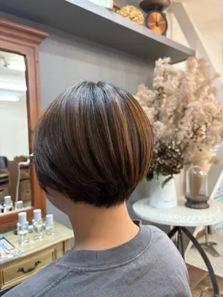 ショート 羽鳥 美穂のヘアスタイル
