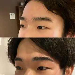 メンズ アイブロウ メンズガーデン yuriのネイルデザイン