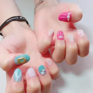 ネイル Aim* 深爪・自爪育成専門店のネイルデザイン