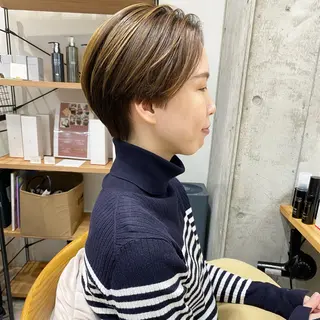 ショート また会いたくなる 美容師【KENTA】のヘアスタイル