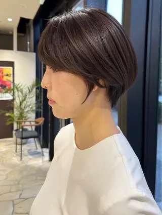 ショート GIEN 西宮ガーデンズプラス所属・中尾 碧斗のヘアスタイル