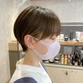 ショート 全席個室美容室 Zina 十条 髪質改善＆トリートメント所属・髪質改善&透明感 ⭐️高本裕基のヘアスタイル