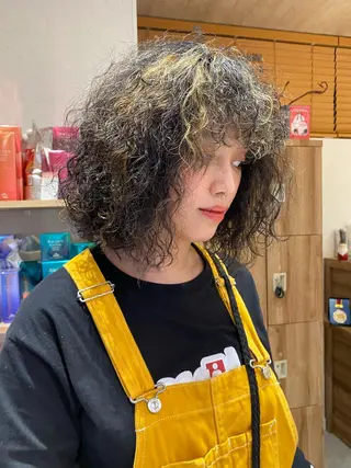 ミディアム パーマ パーマ指名No1 /namiのヘアスタイル