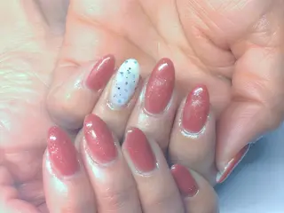 ミディアム AQUA nailのネイルデザイン