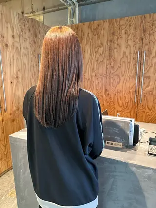 ロング イトシテ所属・不藤 代史伽のヘアスタイル