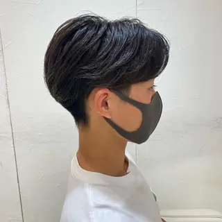 ショート パーマ メンズ メンズ特化型美容師 栗山勇人のヘアスタイル