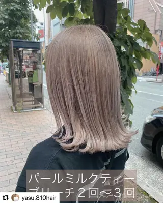 ミディアム カラー メンズ 🩷Eny terrace🩷のヘアスタイル