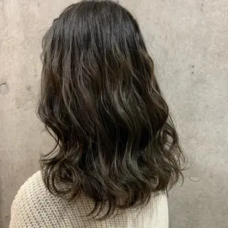 セミロング 横浜美容室／暖色系 michika🌹のヘアスタイル