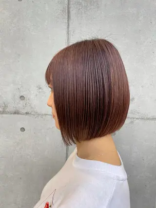 ショート ショート白髪染め無料 ／河瀬謙介のヘアスタイル