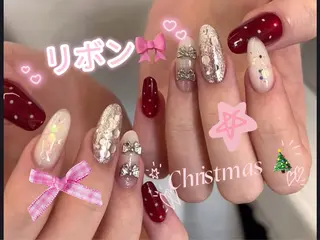 ミディアム more glam 原宿店のネイルデザイン