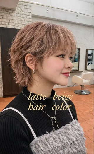 ショート カラー M.SLASH 辻 孝志のヘアスタイル