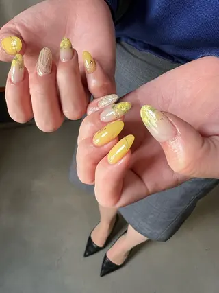 ネイル s/w ＿shokoのネイルデザイン