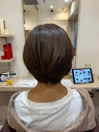 ショート カラー 三好 聡玄のヘアスタイル