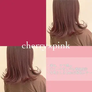 ミディアム カラー レイヤー/艶髪 🇰🇷Ryotaのヘアスタイル