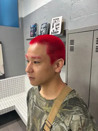 ショート カラー ✂️メンズ王💈 SHUJI✂️のヘアスタイル