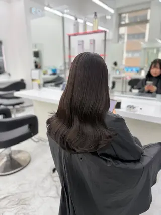 セミロング カラー ヘアアレンジ 🎀Girly艶髪カ ラー🎀Harukaのヘアスタイル