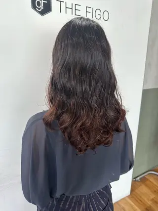 ロング パーマ いまじゅく あおいのヘアスタイル