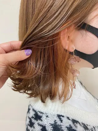 セミロング カラー 【カラーリスト】 Likka.のヘアスタイル