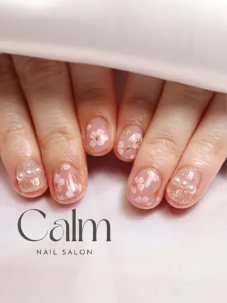ネイル Calm nailsalon所属・Calmnail 武蔵小山のネイルデザイン