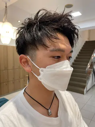 ショート メンズ 津田 真志のヘアスタイル