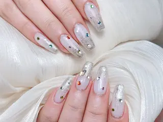 ネイル M🌷nail 長さだし専門店のネイルデザイン