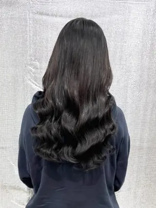 ロング カラー ヘアアレンジ LIP 大阪本店 エクステ 堀谷和孝のヘアスタイル