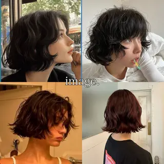 ミディアム HARUKI MINATO JAPAN 東京店所属・Hiroki Kawadaのヘアスタイル