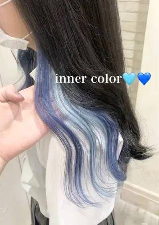 ロング カラー 髪質改善カラー🤍 エクステ✨君島由実子のヘアスタイル