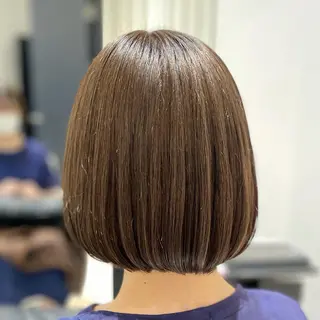 ショート YASU🍎CUT 赤系カラー/ヘアケアのヘアスタイル