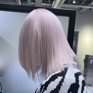 ショート カラー 透明感🎀艶髪 💞まいか🎶のヘアスタイル
