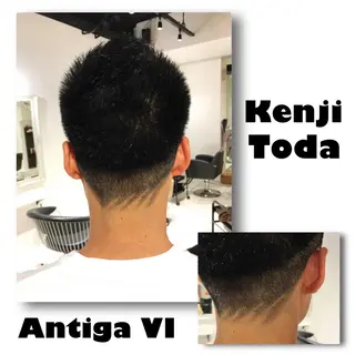 ショート メンズ 二児のパパで店長な 戸田健治のヘアスタイル