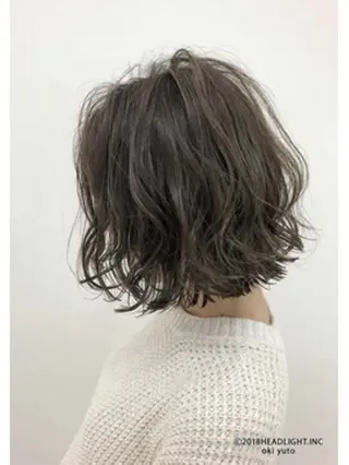 ショート カラー Lien 深井店のヘアスタイル