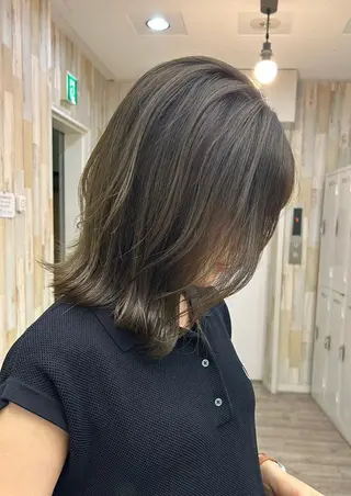 ミディアム カラー N° anfeel 渋谷🪞🫧のヘアスタイル