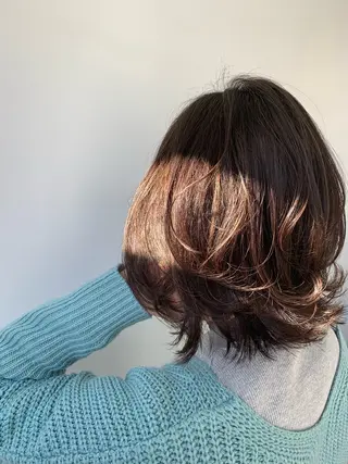 ミディアム LiVing  hair lounge所属・HAYATO .のヘアスタイル