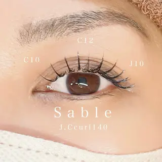 マツエク・マツパ ＜まつげパーマ・アイブロウ・ヘアメイク 専門店＞Le vail 札幌円山店所属・Le vail 藤光のマツエク・マツパデザイン