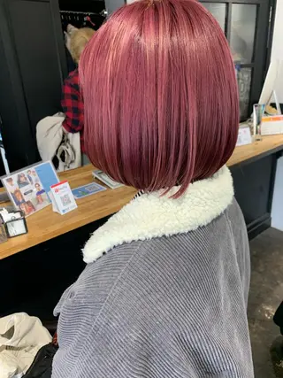 ショート カラー メンズパーマ メンズ特化ryoのヘアスタイル