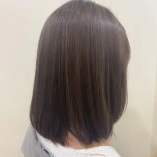 ミディアム ボブ/美髪矯正 /佐藤　奈巳のヘアスタイル