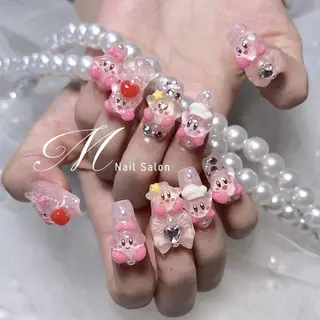 ネイル ⛄️ワンホンネイル 半額中🩵ナのネイルデザイン