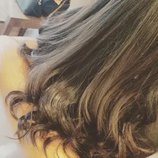 セミロング カラー spa hair  ark 富井直美のヘアスタイル