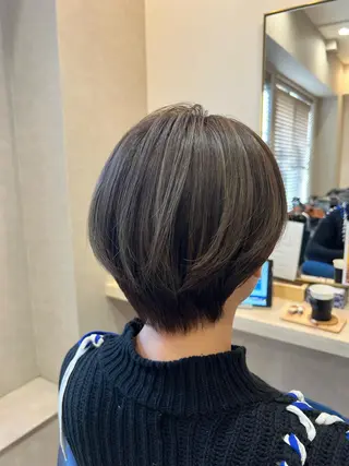 ショート カラー 三好 聡玄のヘアスタイル