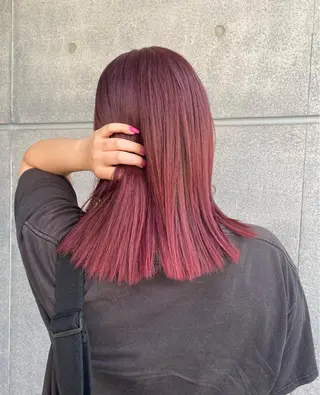 ロング 🎀ダブルカラー hinata🎀のヘアスタイル