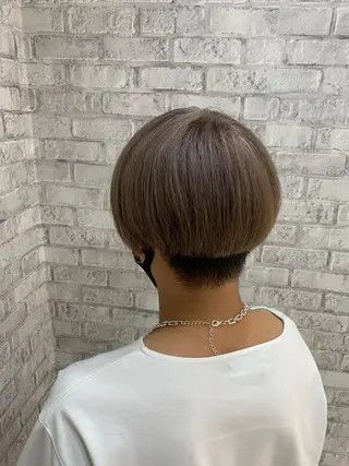 ショート カラー メンズ 髪質改善美容師 鈴木のヘアスタイル