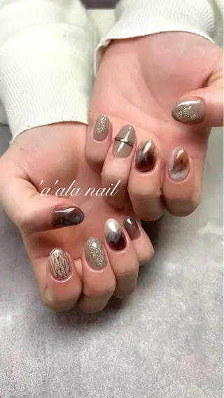 ネイル 'a'ala nailのネイルデザイン