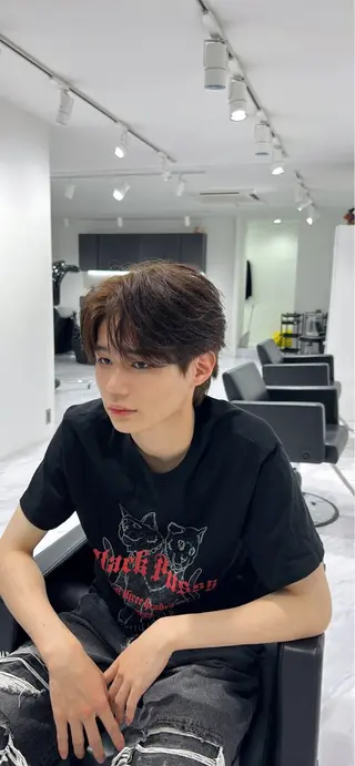 ショート カラー メンズ RAYS ROOTS所属・森田 陸のヘアスタイル