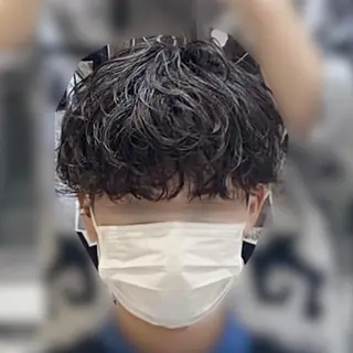 パーマ メンズ メンズ縮毛矯正 ♠️店長下平隼人のヘアスタイル