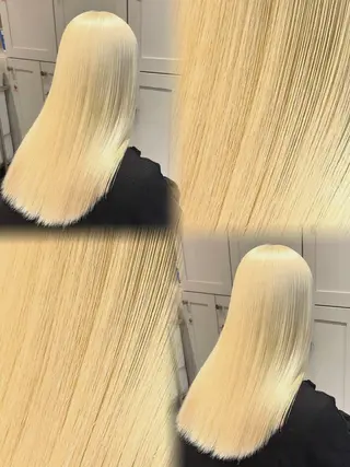 ロング カラー ベレーザ渋谷所属・圧倒的クオリティのブ リーチ/Tomokiのヘアスタイル