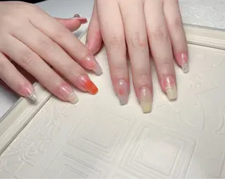 ネイル M🌷nail 長さだし専門店のネイルデザイン
